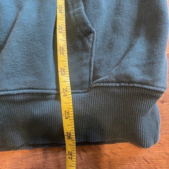 The North Face Mens Green Long Sleeve Pullover Hoodie Sweatshirt Size Medium - Picture 4 of 4